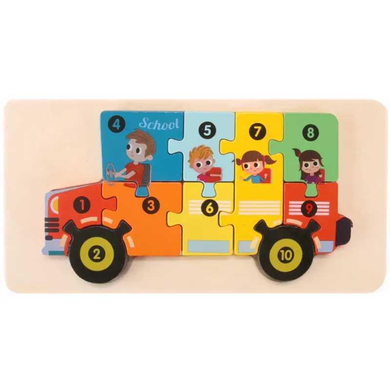Green Wooden Frog Puzzle for Kids 1-2-3 Years - Image 60