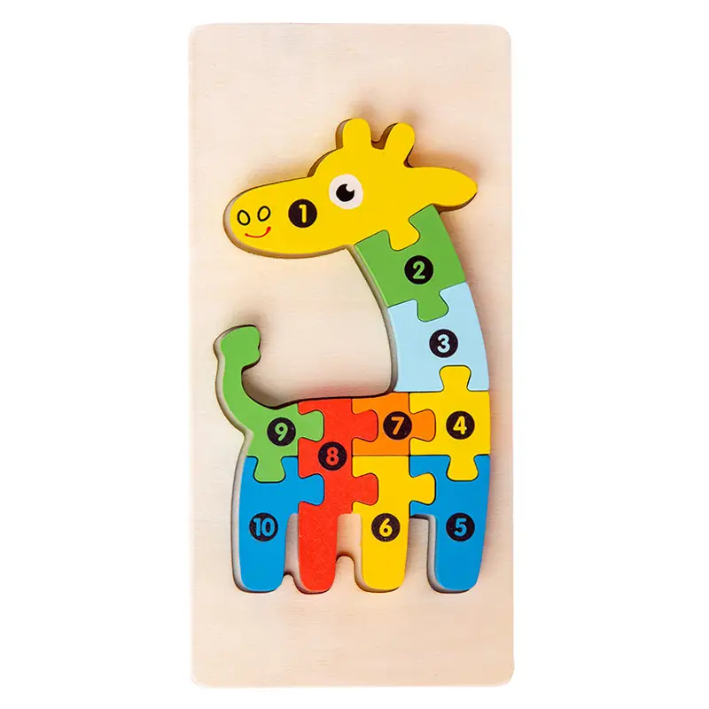 Green Wooden Frog Puzzle for Kids 1-2-3 Years - Image 67