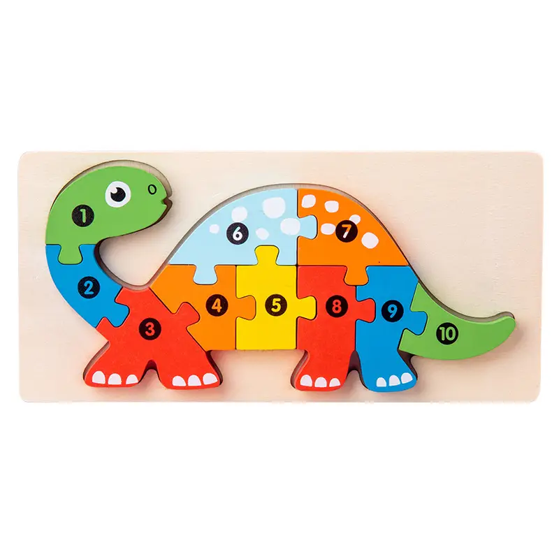 Green Wooden Frog Puzzle for Kids 1-2-3 Years - Image 69