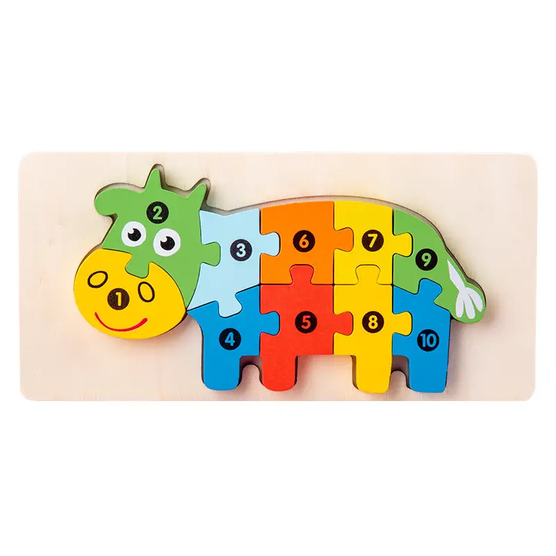 Green Wooden Frog Puzzle for Kids 1-2-3 Years - Image 72