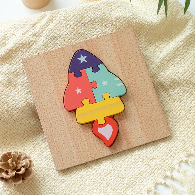 Green Wooden Frog Puzzle for Kids 1-2-3 Years - Image 80