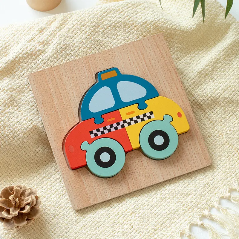 Green Wooden Frog Puzzle for Kids 1-2-3 Years - Image 81