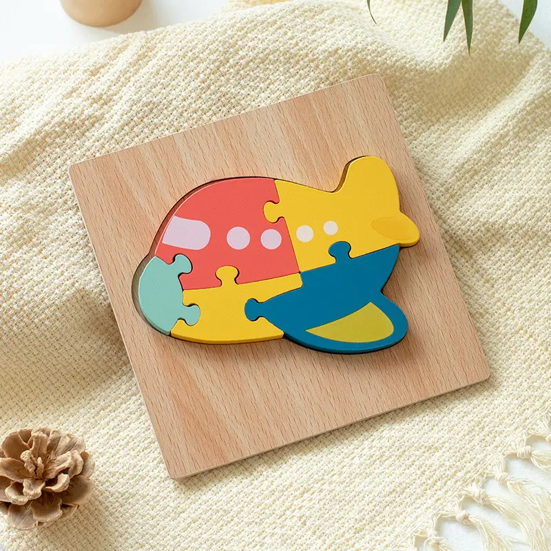 Green Wooden Frog Puzzle for Kids 1-2-3 Years - Image 83