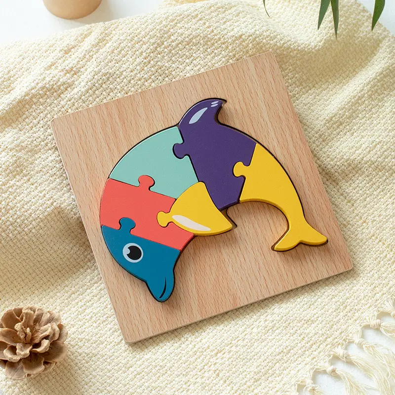 Green Wooden Frog Puzzle for Kids 1-2-3 Years - Image 84