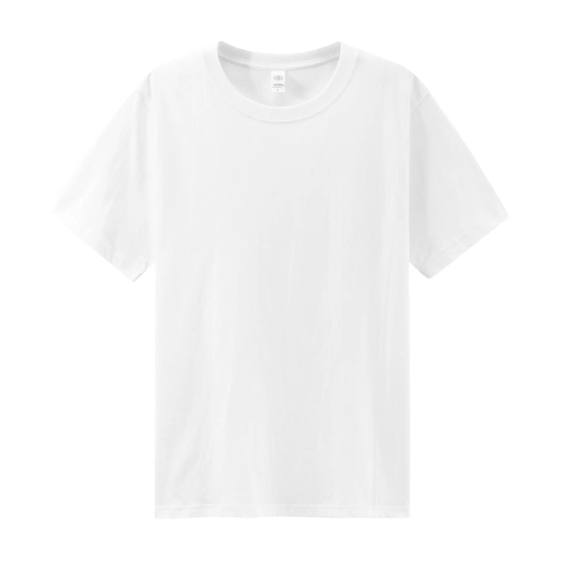 Women White Cotton T-Shirt Summer Top - Image 2