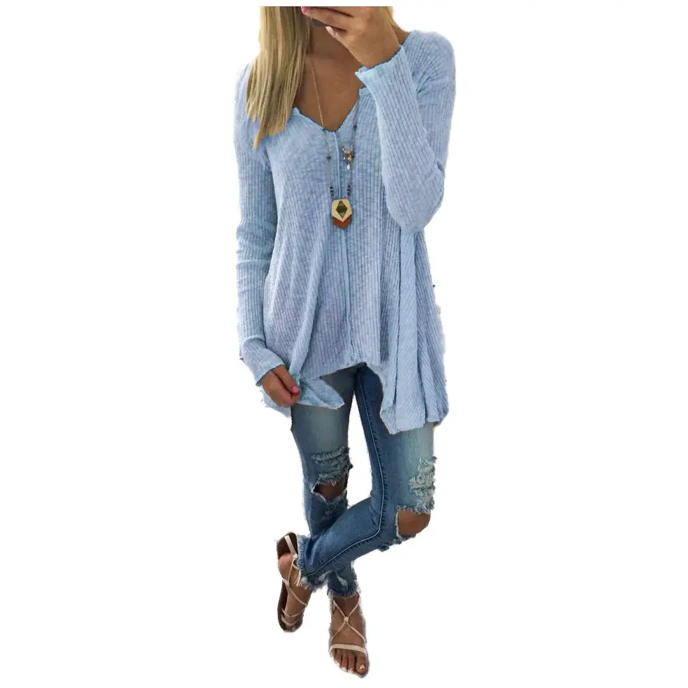 Women's Knitted Cardigan Pullover Beige Winter Warm Top