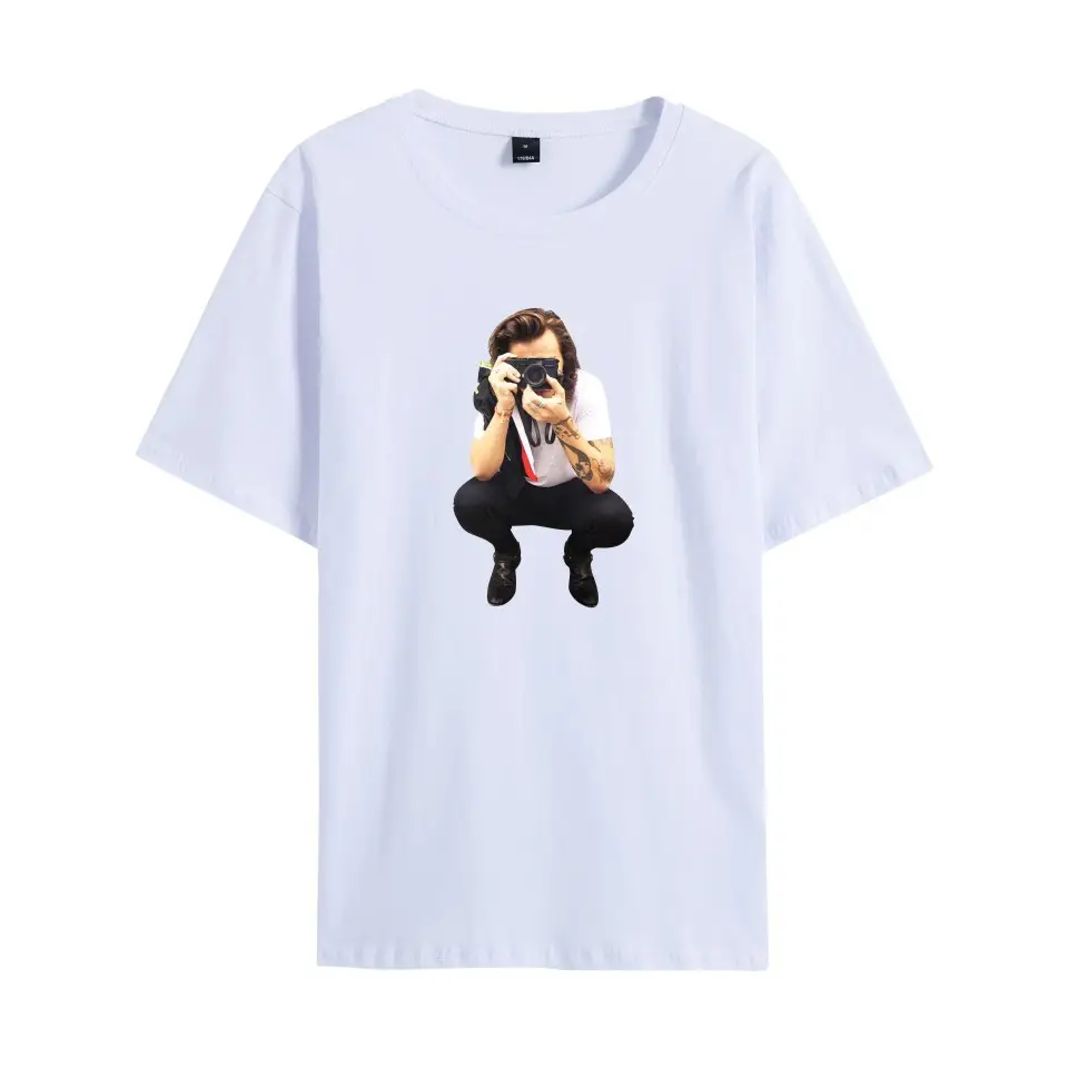 Harry Styles Printed T-Shirt Red Love Design