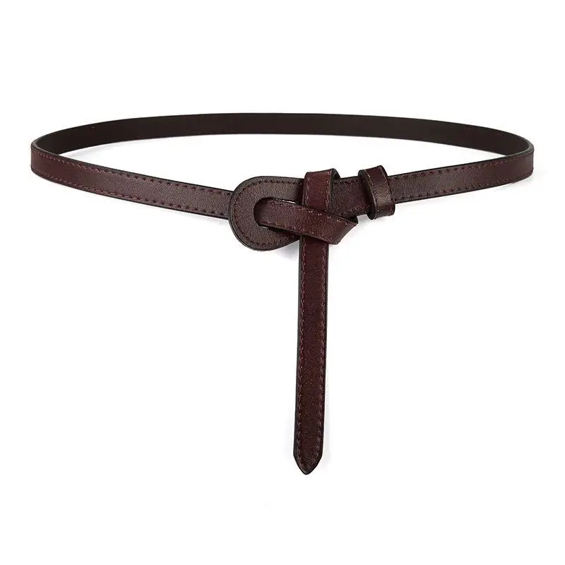 White Genuine Leather Belt for Women - Image 10