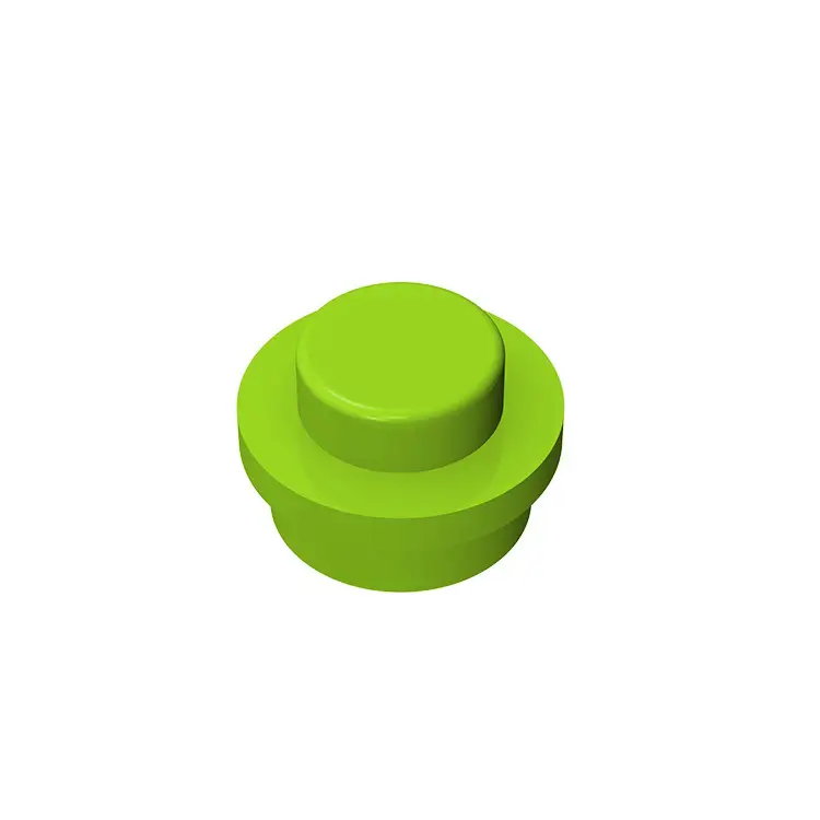 Red Round Building Block 50G Compatible Lego 1X1 - Image 24