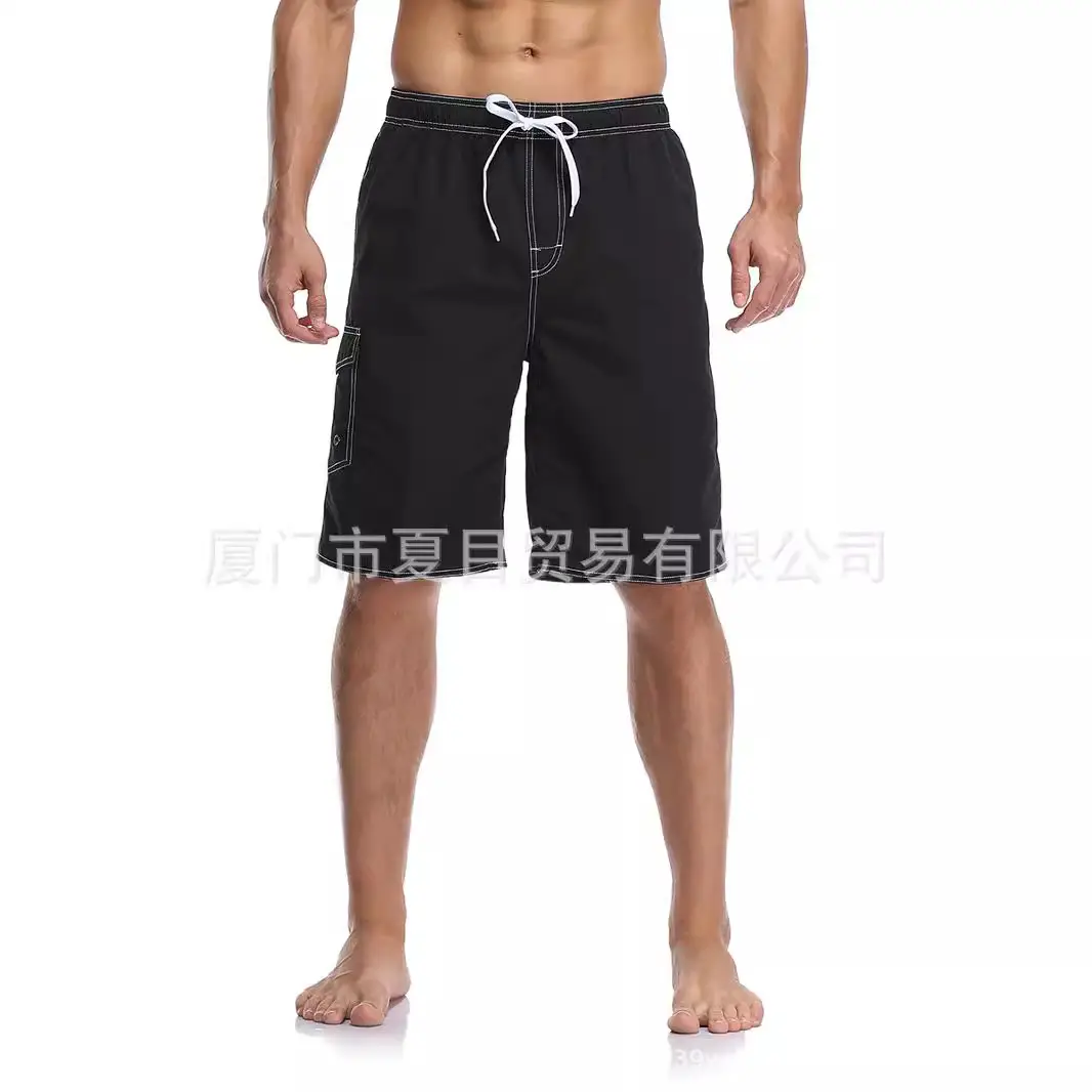 Men's Beige Beach Shorts Large Quick-Drying - Image 13
