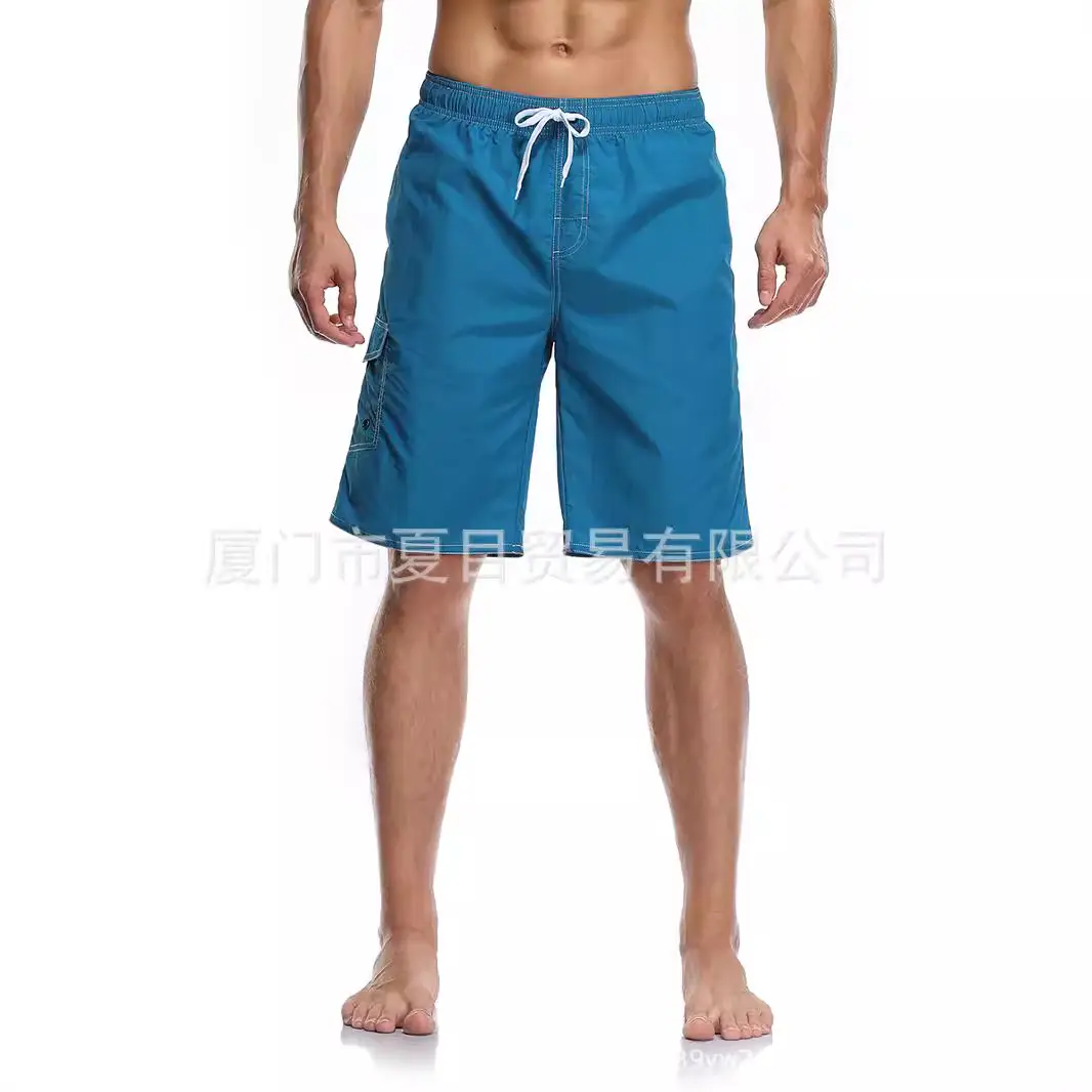 Men's Beige Beach Shorts Large Quick-Drying - Image 14