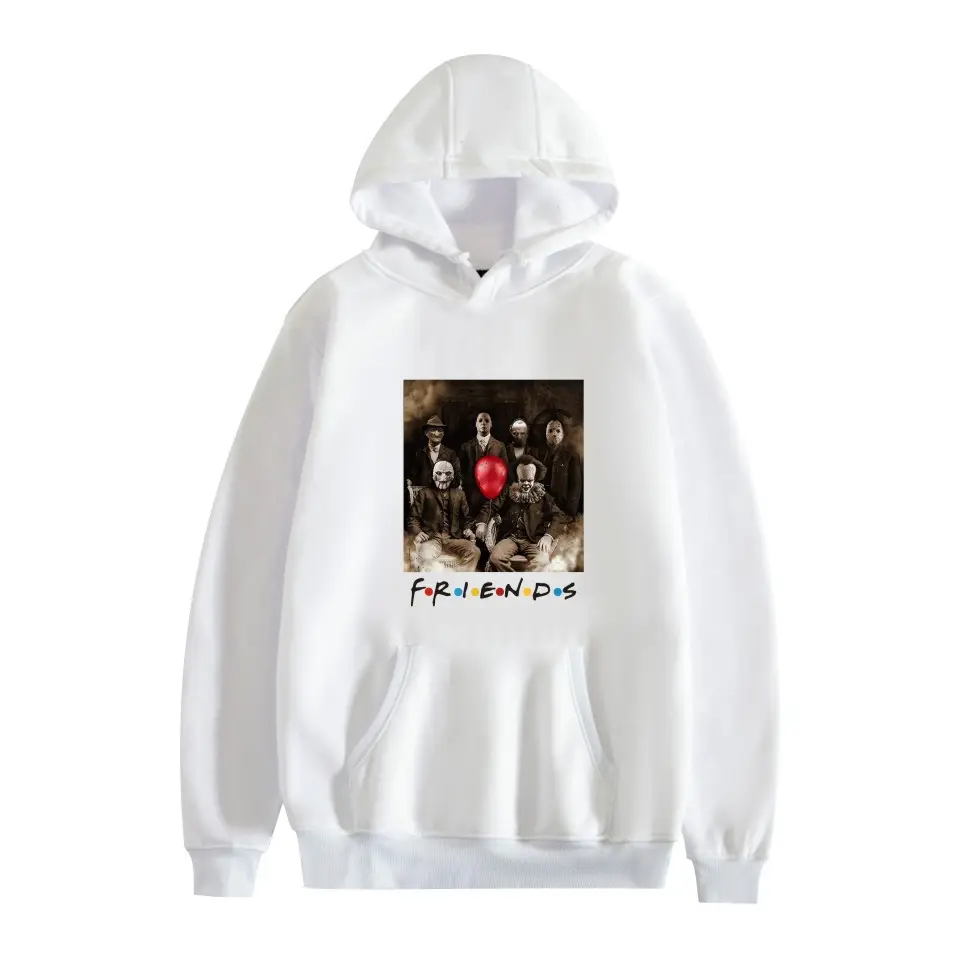 Black Fleece Friends Hoodie for Men Winter - Image 14