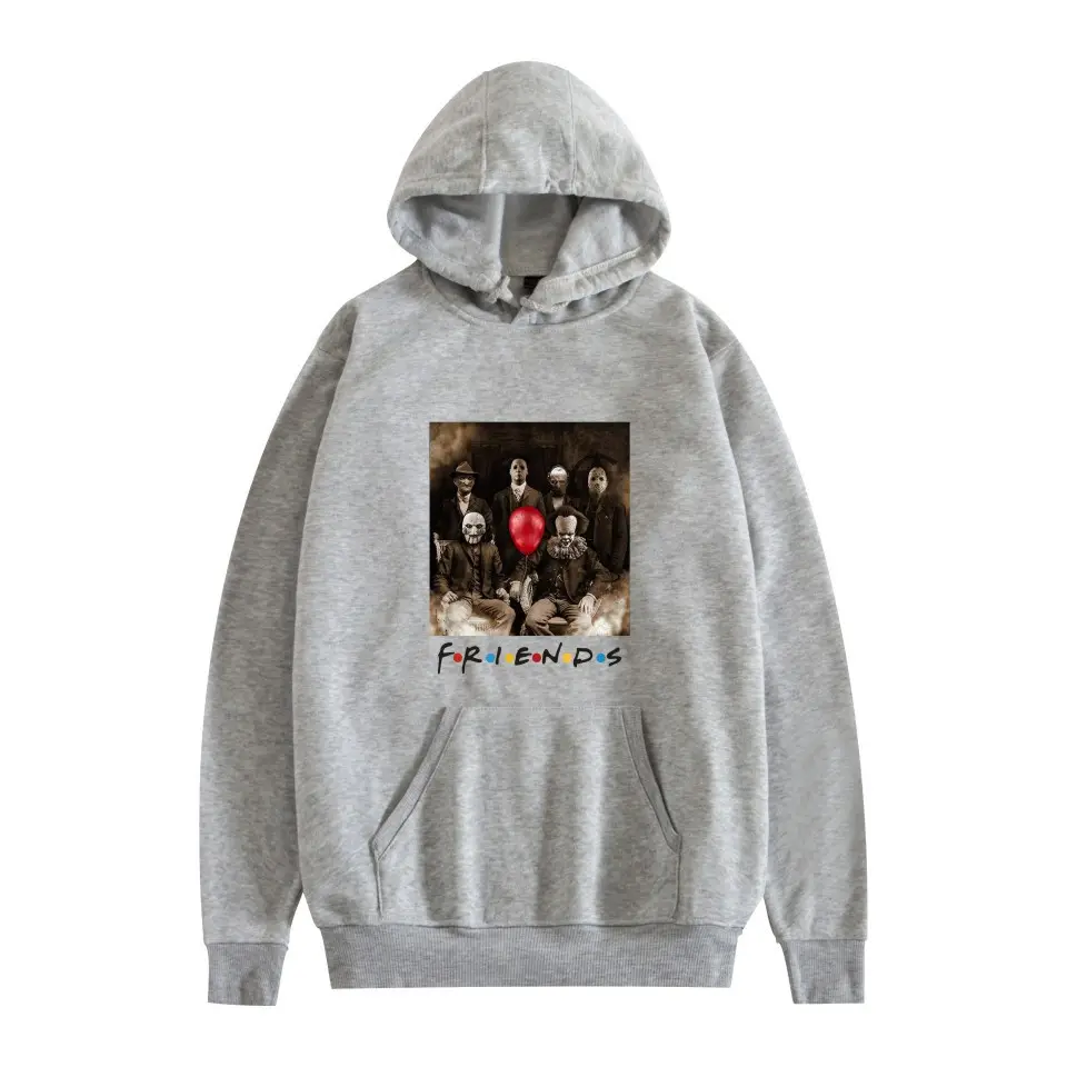 Black Fleece Friends Hoodie for Men Winter - Image 15