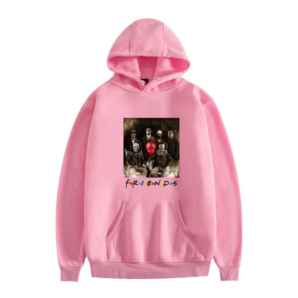 Black Fleece Friends Hoodie for Men Winter - Image 17