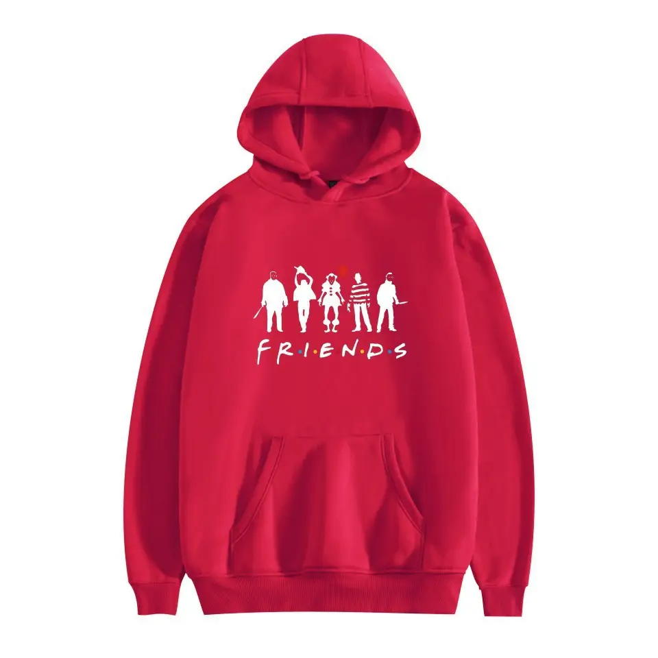 Black Fleece Friends Hoodie for Men Winter - Image 24