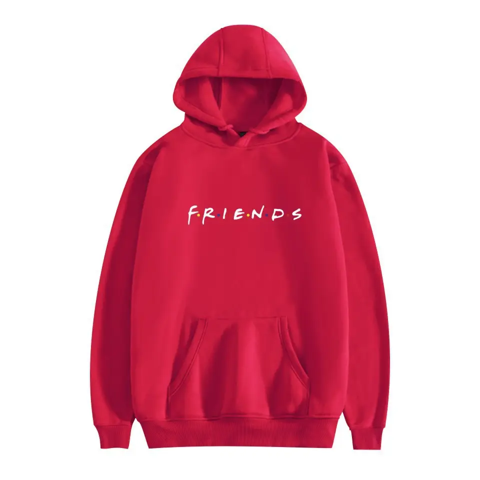 Black Fleece Friends Hoodie for Men Winter - Image 30