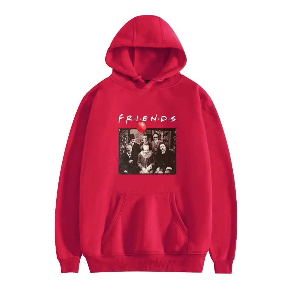 Black Fleece Friends Hoodie for Men Winter - Image 6