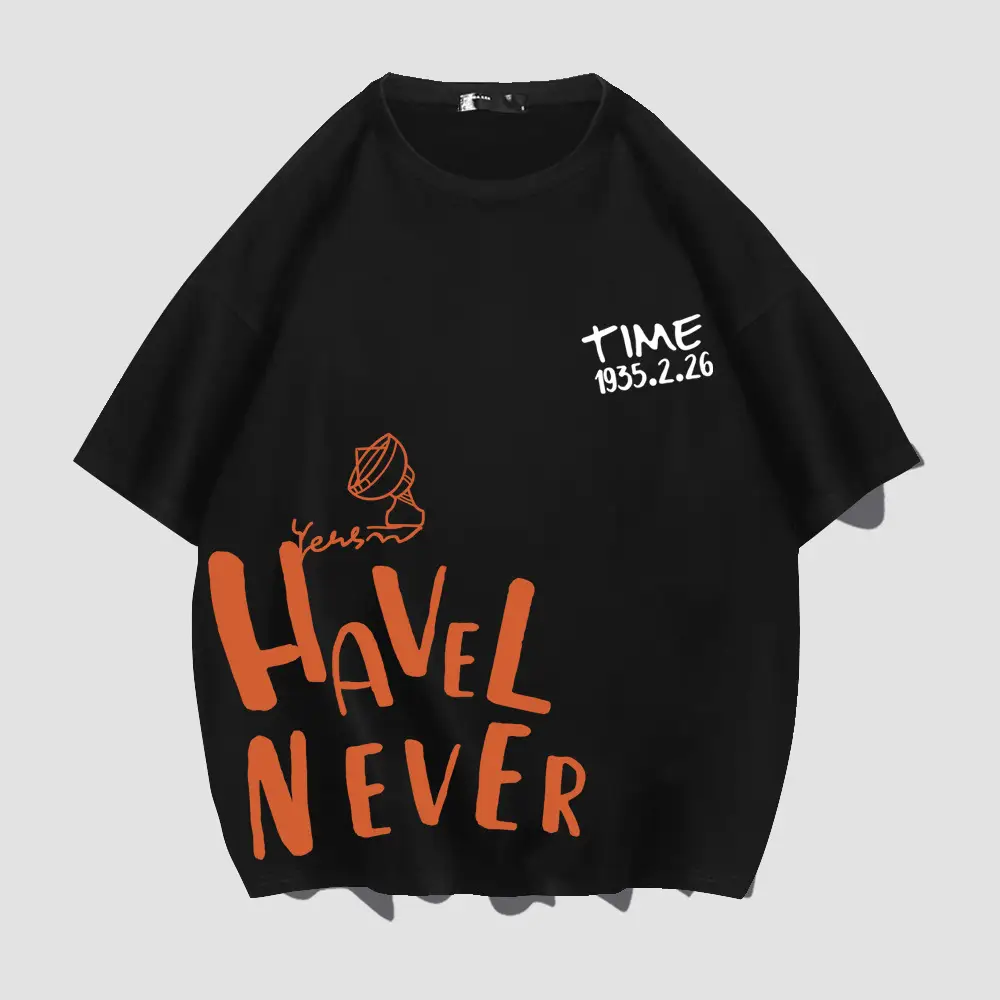 Red Graphic T-Shirt for Men Women Summer Wear