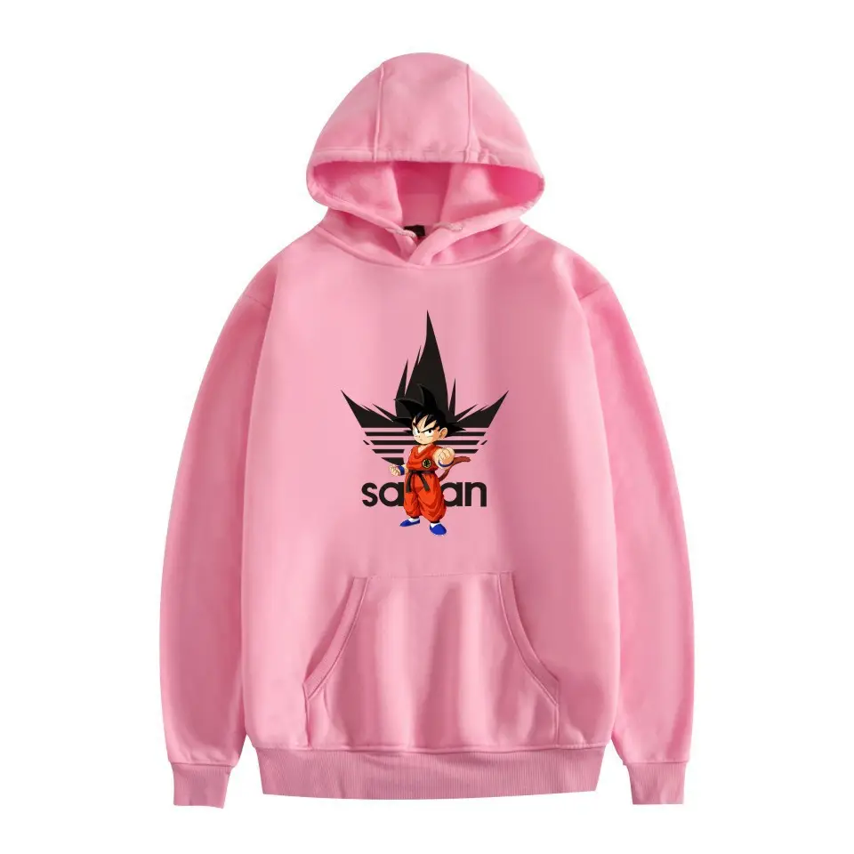Dragon Ball Super Saiyan Hoodie Navy Blue Casual Men Women - Image 5