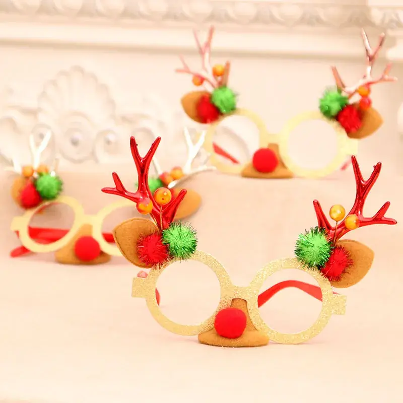 Christmas Antler Glasses Decor for Kids - Image 4