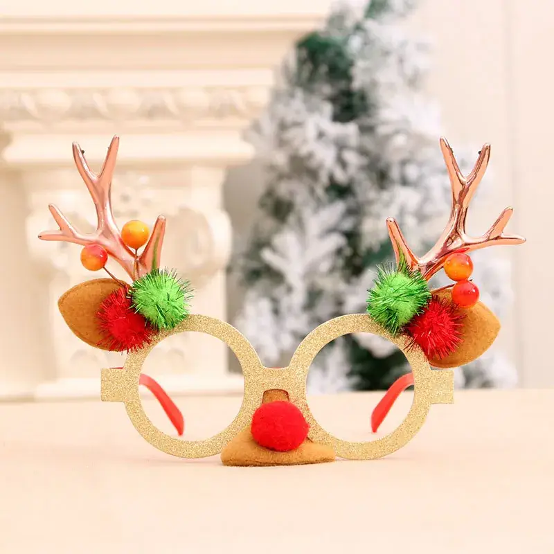Christmas Antler Glasses Decor for Kids - Image 2