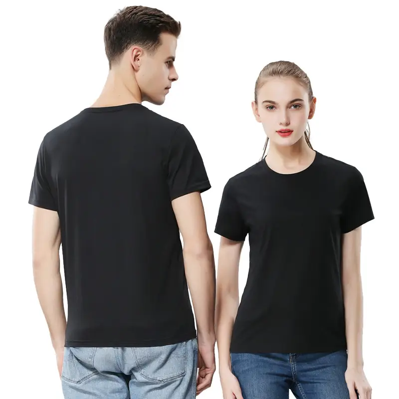 Light Blue Customizable T-Shirt with Chinese Print - Image 20