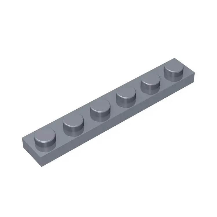Yellow Lego 6x6 Base Plate Small Particle Insertion Building Blocks