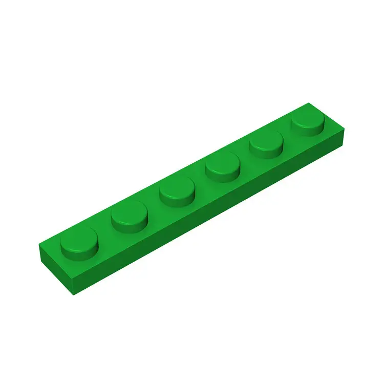Yellow Lego 6x6 Base Plate Small Particle Insertion Building Blocks