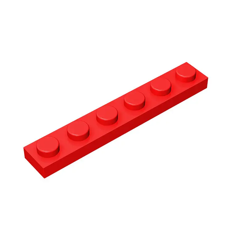Yellow Lego 6x6 Base Plate Small Particle Insertion Building Blocks