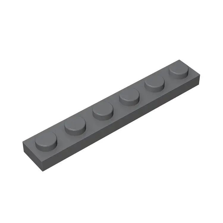 Yellow Lego 6x6 Base Plate Small Particle Insertion Building Blocks