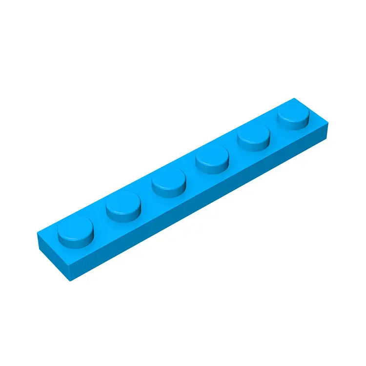 Yellow Lego 6x6 Base Plate Small Particle Insertion Building Blocks
