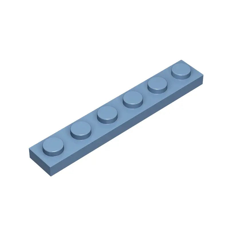 Yellow Lego 6x6 Base Plate Small Particle Insertion Building Blocks