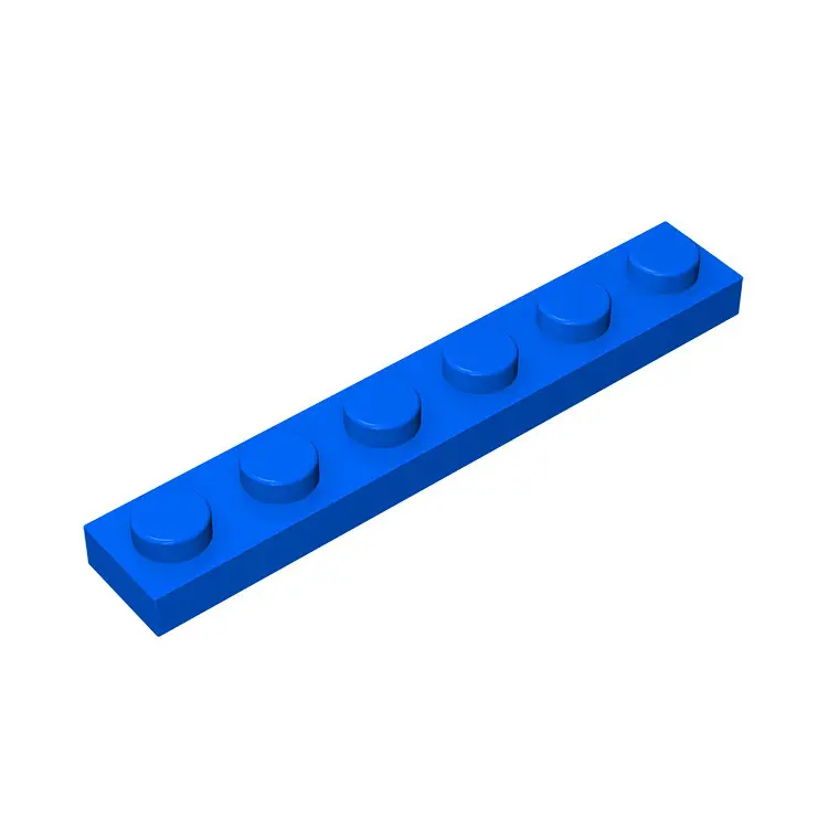 Yellow Lego 6x6 Base Plate Small Particle Insertion Building Blocks