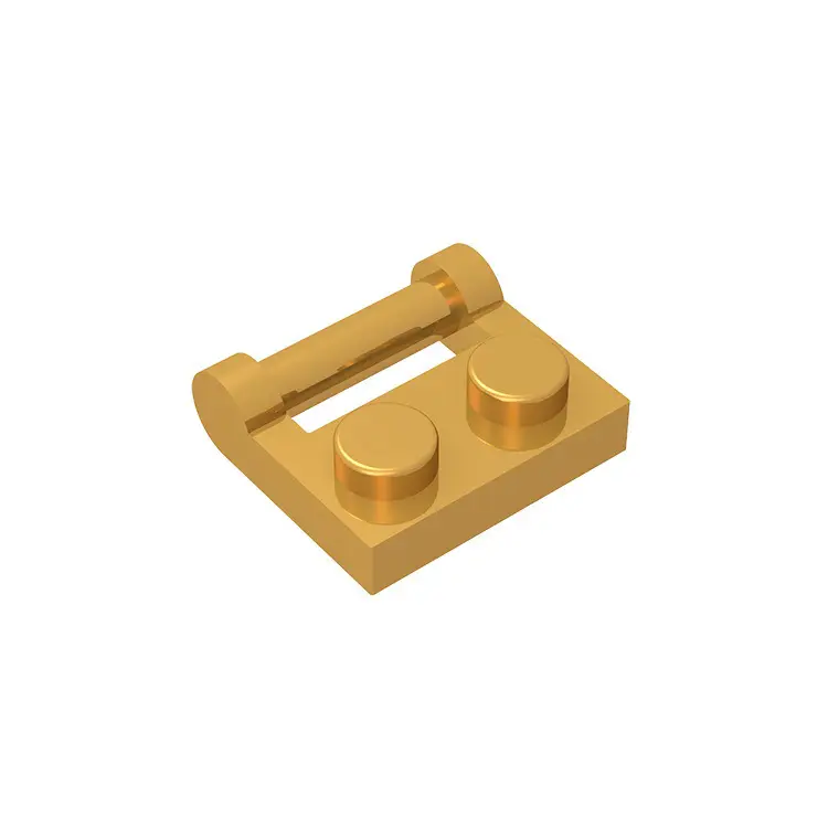 Clear Plastic Hinge Plate 40mm Full Transparent