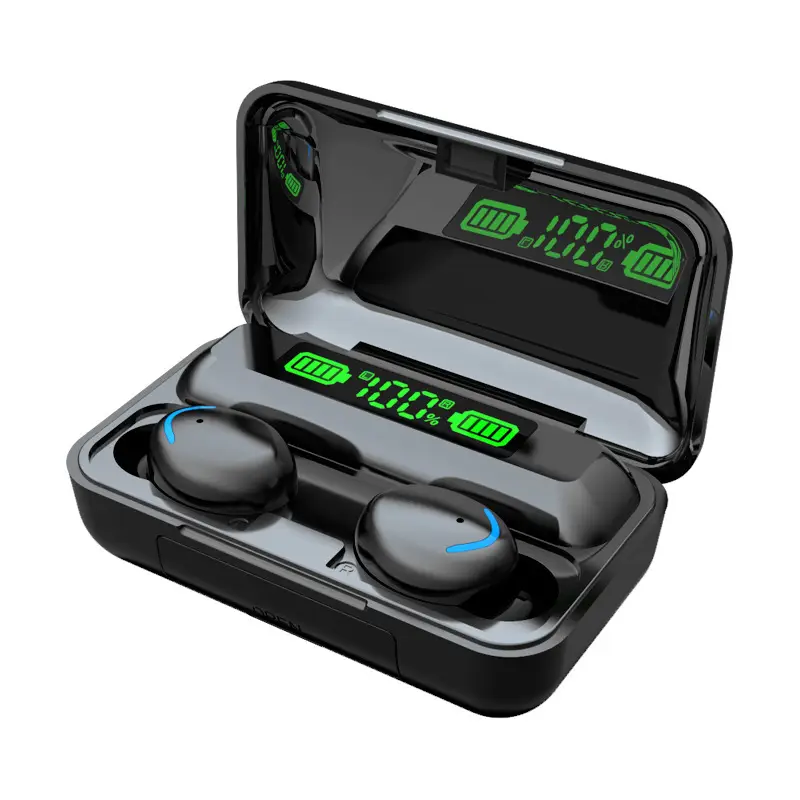 Huaqiang Bluetooth Headset i12 Pro4 Wireless Black - Image 3