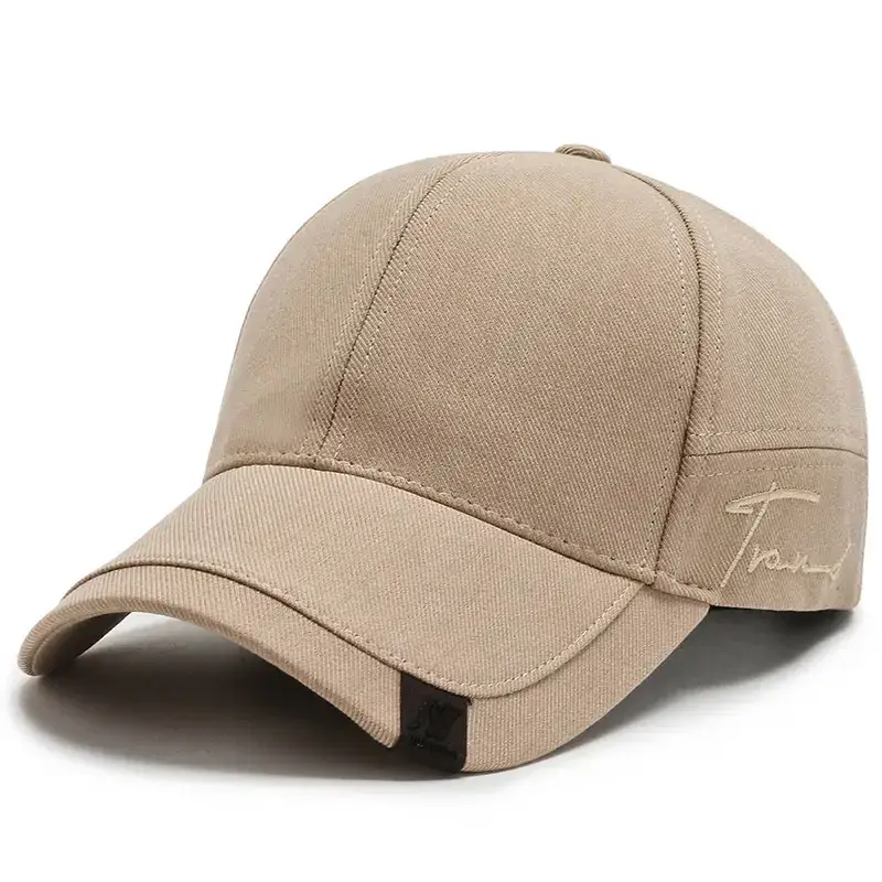 Men's Grey Baseball Cap for All Seasons - Image 3