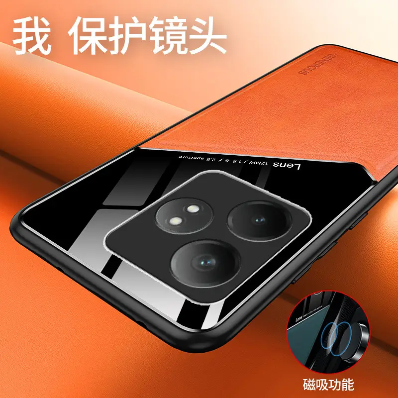 Oppo Realme C85 Leather Magnetic Phone Case - Image 7