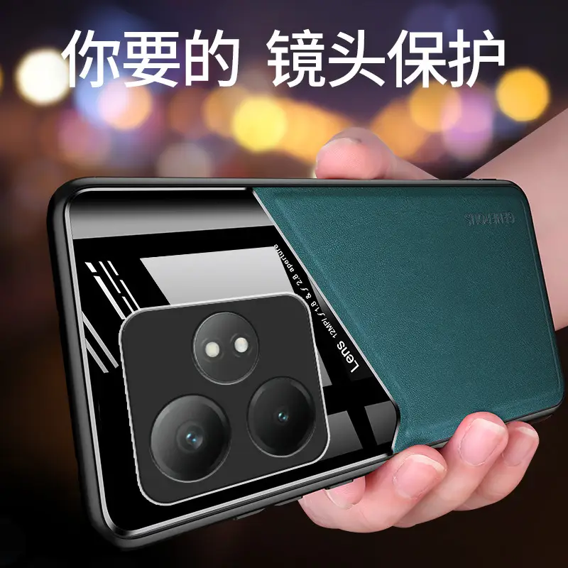 Oppo Realme C85 Leather Magnetic Phone Case - Image 8