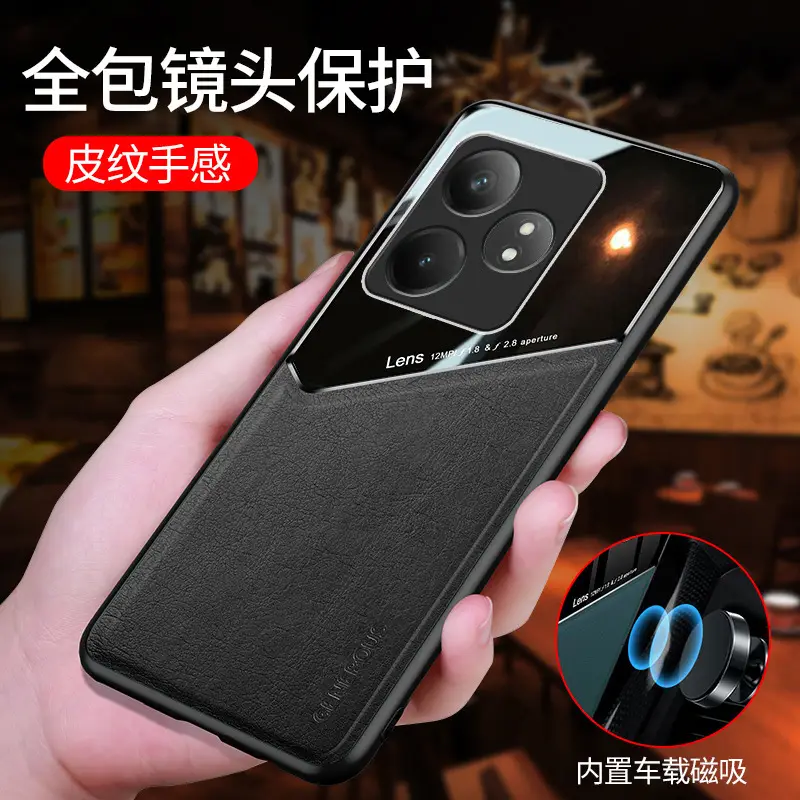 Oppo Realme C85 Leather Magnetic Phone Case - Image 9