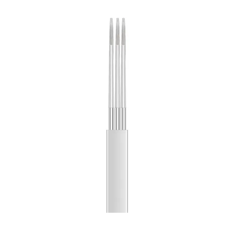 3 P Needle Embroidery Needle Manual Fog Eyebrow Fog God Needle Round Three Needle Pieces Plum Blossom Three Men Nui God Three Needles - Image 6