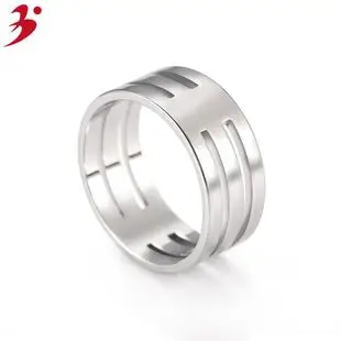 Hollow Symmetrical Irish Knot Rings for Women Gold Silver Rose Gold — feature 6