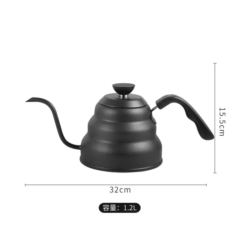 304 Stainless Steel Long Mouth Hot Pot Tea Kettle - Image 4