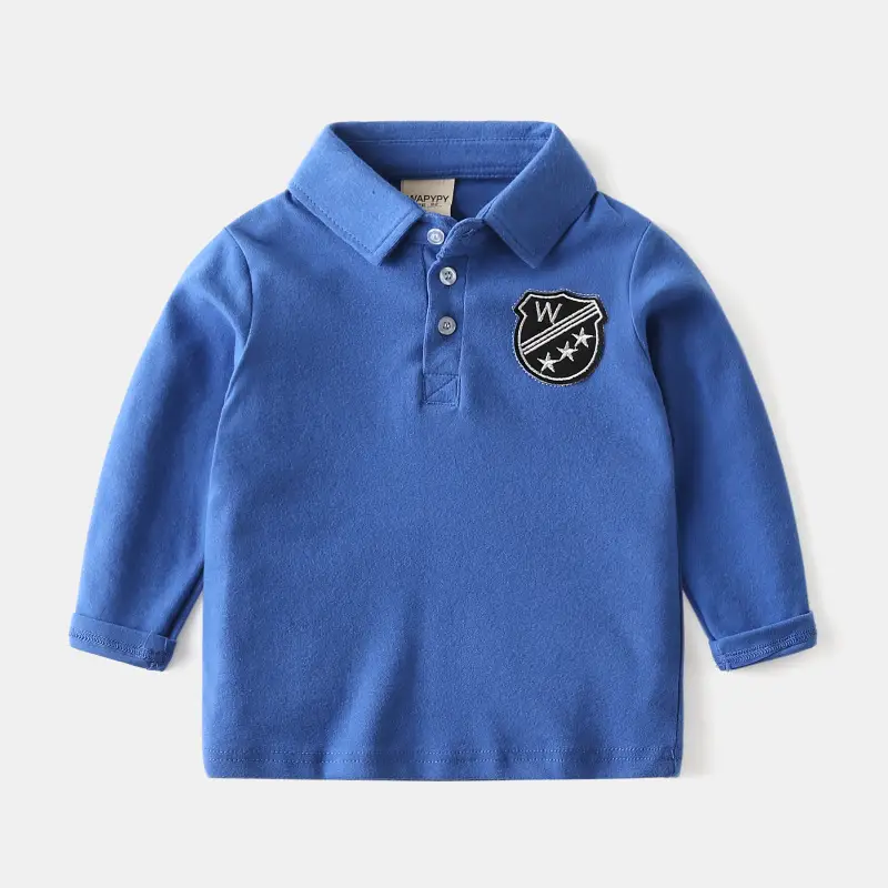 Children's Boys Polo T-Shirt 2021 British Style - Image 4