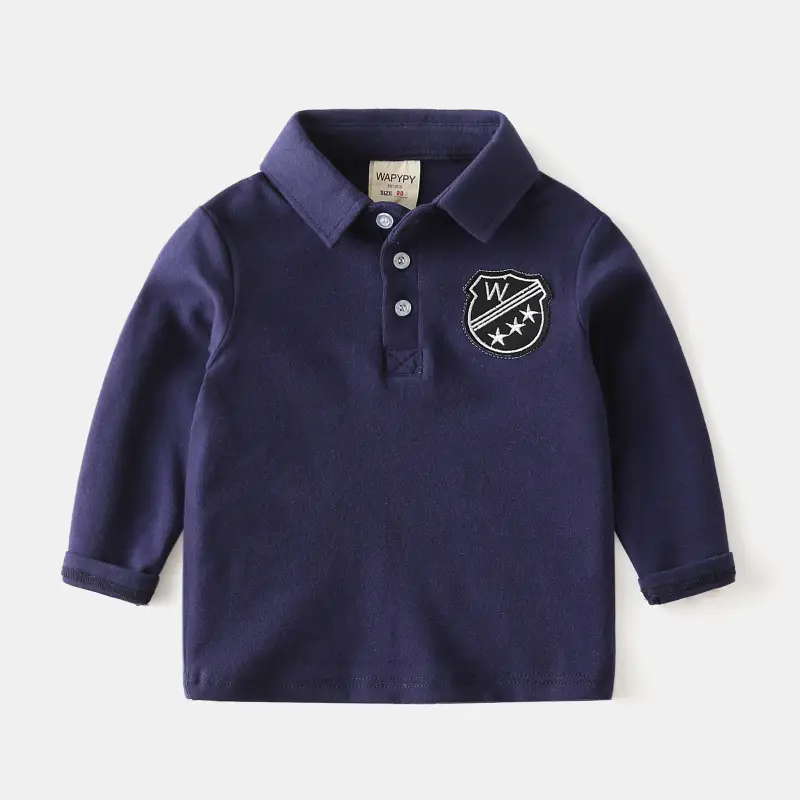 Children's Boys Polo T-Shirt 2021 British Style - Image 3