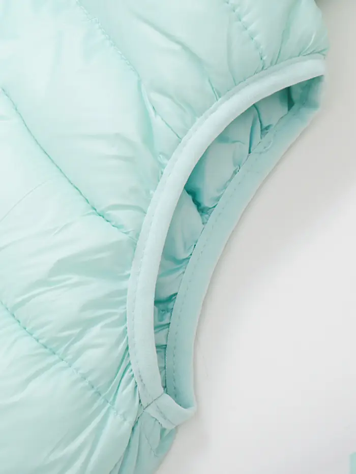 Kids Hooded Vest Light Blue Bear Ears Winter Wear - Image 20