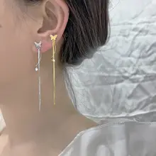 Women's Star Moon Earrings with Round Beads — feature 16