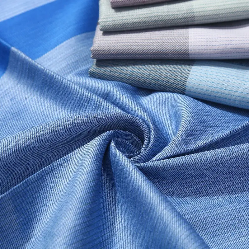 Cotton Men's Handkerchief 3Pcs Vintage Blue Grey - Image 3