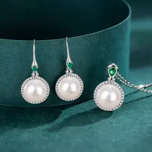 Runxin Spot Thick Hook Pearl Earrings Women's Elegant — feature 6