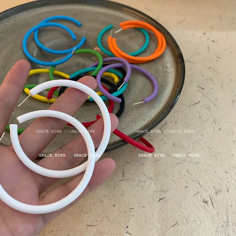 Colorful Acrylic Ear Rings for Women 2022 - Image 10