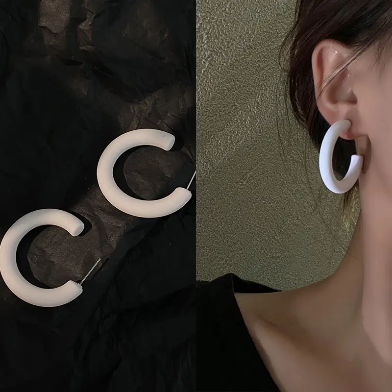 Colorful Acrylic Ear Rings for Women 2022 - Image 4